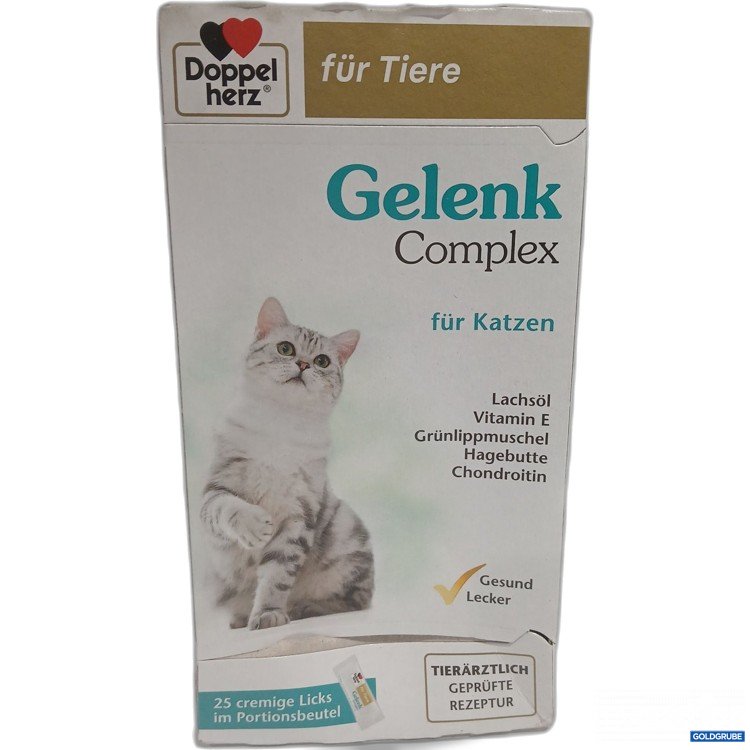 Artikel Nr. 894555: Doppel Herz Gelenk Complex für Katzen 25x10g 