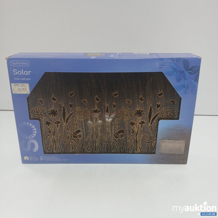 Artikel Nr. 906555 Artikel Nr. 906555: Lumineo Solar Wall Light 21,5x35cm