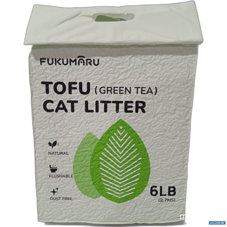 Artikel Nr. 954555: Fukumaru Tofu Green Tea Cat Litter 2.7kg 