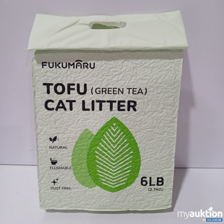 Artikel Nr. 954555: Fukumaru Tofu Green Tea Cat Litter 2.7kg 
