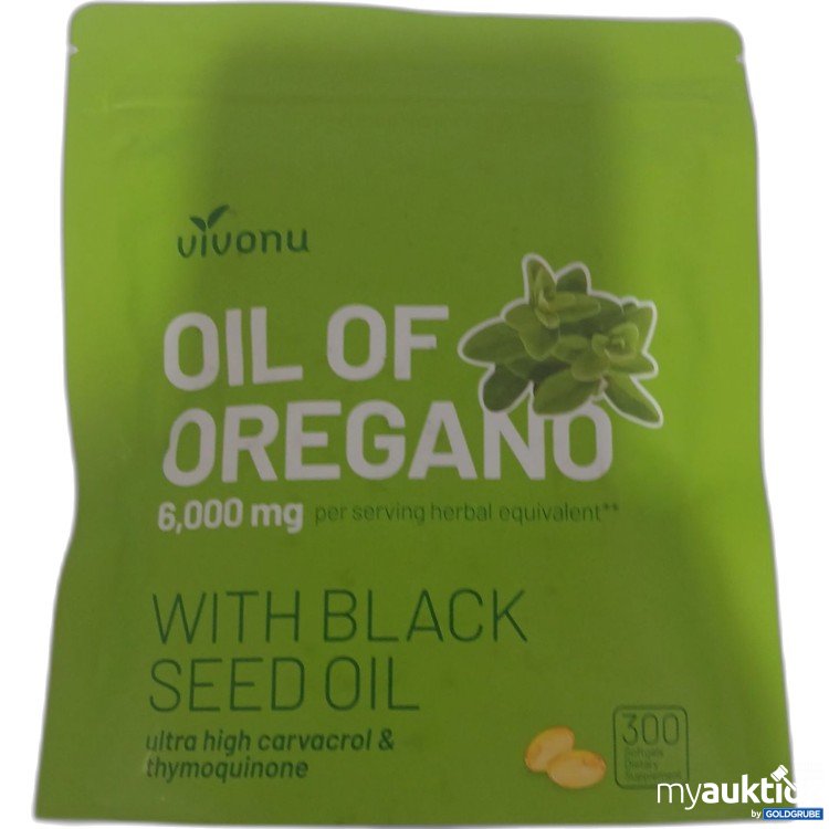 Artikel Nr. 970555 Artikel Nr. 970555: Vivonu Oil of Oregano 6,000mg