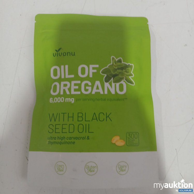 Artikel Nr. 970555 Artikel Nr. 970555: Vivonu Oil of Oregano 6,000mg