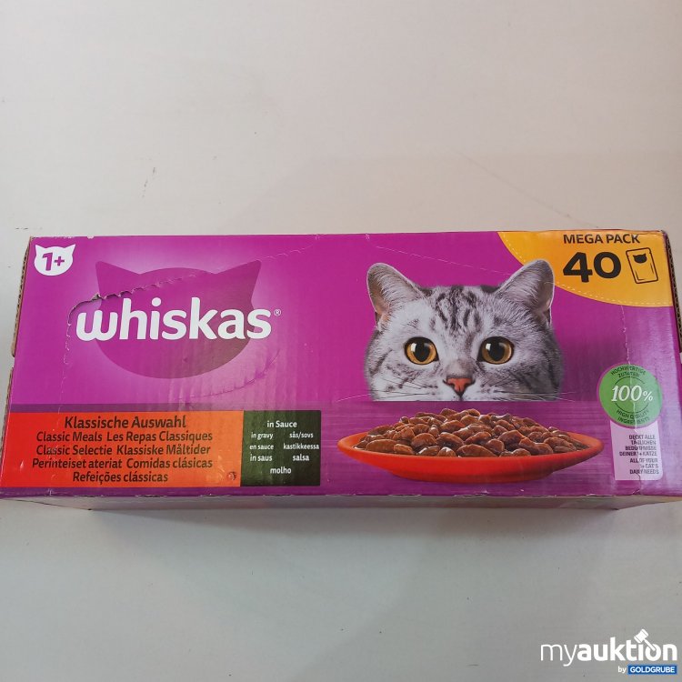 Artikel Nr. 757556 Artikel Nr. 757556: Whiskas Katzenfutter 40x85g