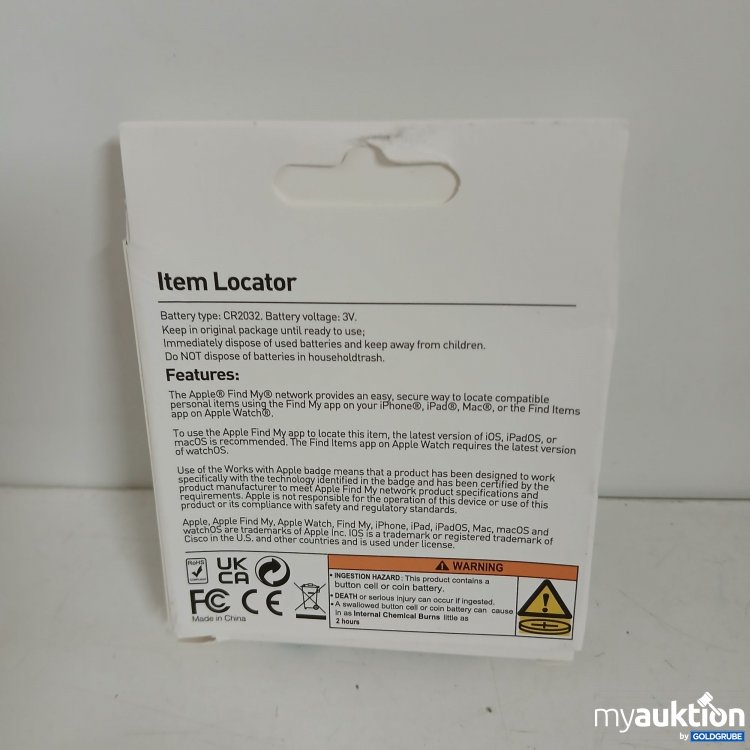 Artikel Nr. 826556: Sualio Tag Never lost things Tracker 
