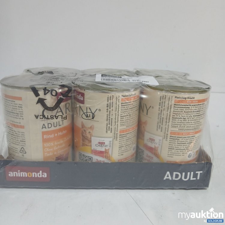 Artikel Nr. 852556: Animonda Carny Katzenfutter adult Rind+Huhn 6x400g