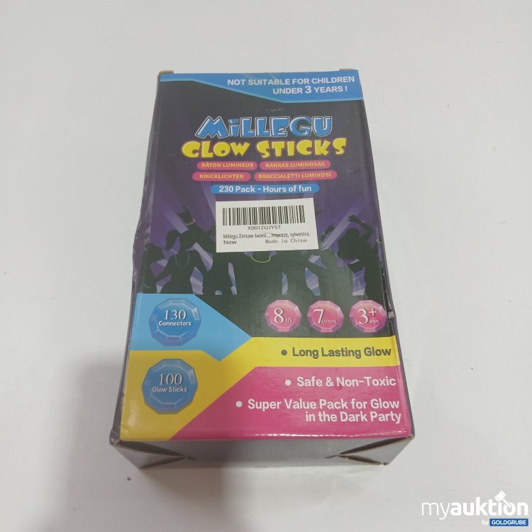 Artikel Nr. 861556: Millegu 100 Glow Sticks 