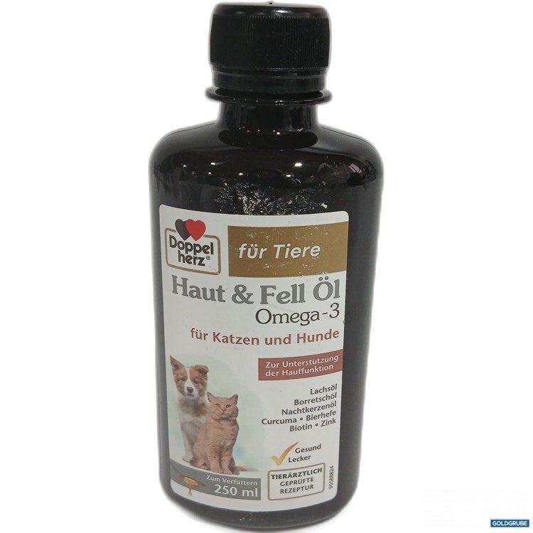 Artikel Nr. 894556: Doppel Herz Haut & Fell Öl Omega-3 250ml 