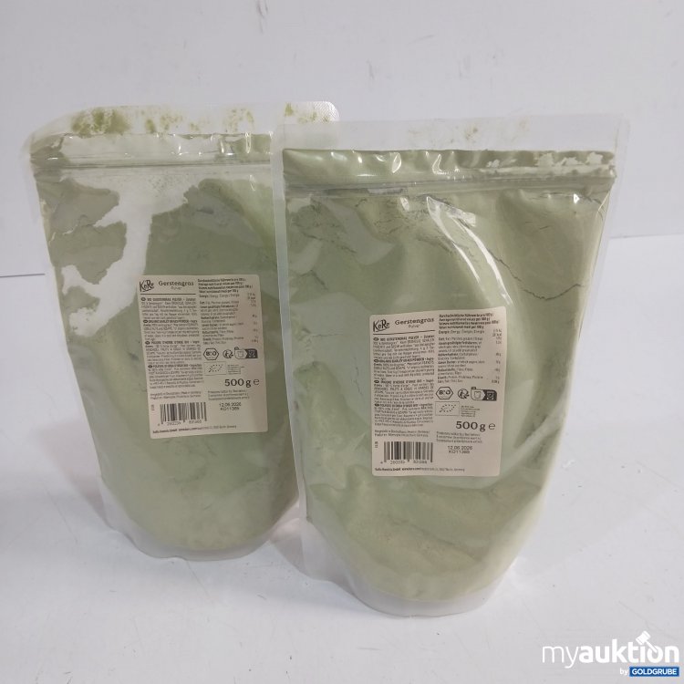 Artikel Nr. 930556 Artikel Nr. 930556: KoRo Gerstengras Pulver je 500g