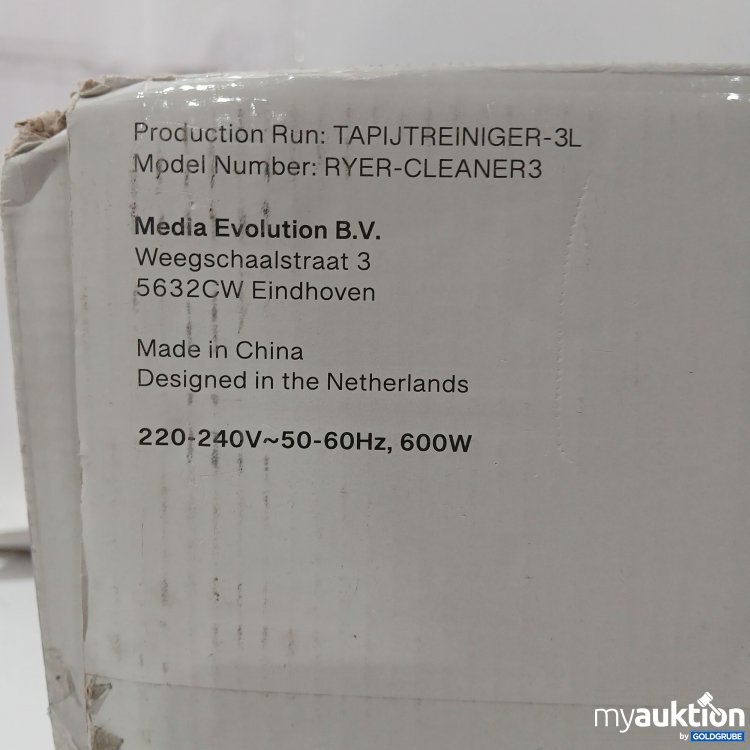 Artikel Nr. 967556: RYER Nasssauger Plus Model RYER-CLEANER3, Art.No. TAPIJTREINIGER-3L