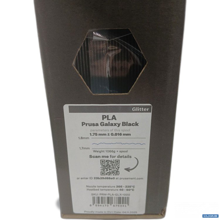 Artikel Nr. 972556: Prusament PLA Prusa Galaxy black Glitter 1,75mm 1066g 
