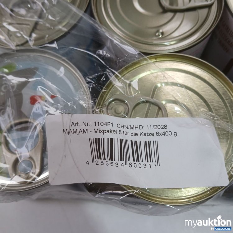 Artikel Nr. 973556: MJAMJAM Mixpaket 6x400 g Katze