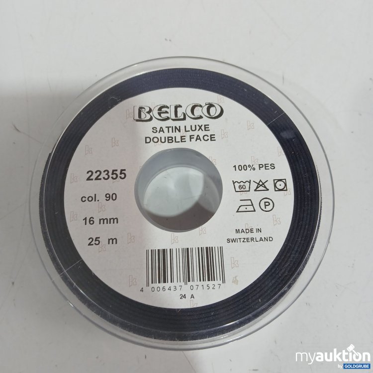Artikel Nr. 977556 Artikel Nr. 977556: Belco Satin Luxe Double Face 16mm 25m Col. 90