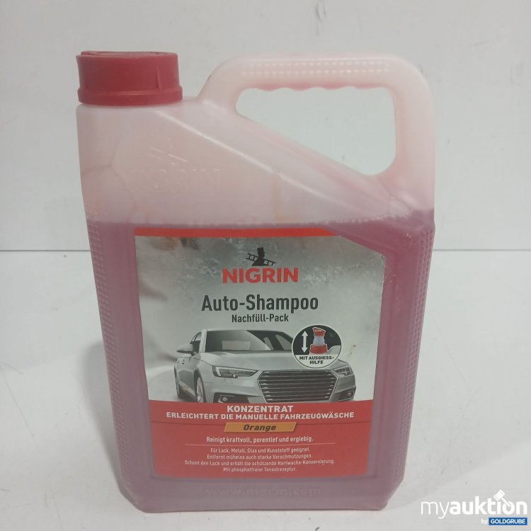Artikel Nr. 990556: Nigrin Auto Shampoo Nachfüll-Pack Orange 3L 