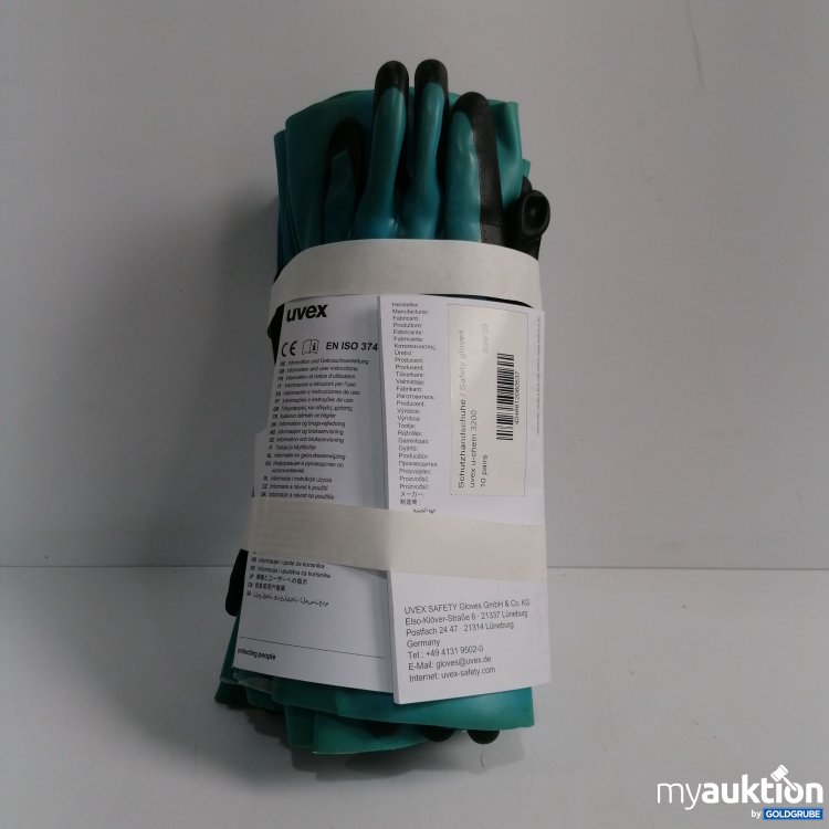 Artikel Nr. 397557 Artikel Nr. 397557: Uvex Schutzhandschuhe U-Chem 3200, 10 Paare