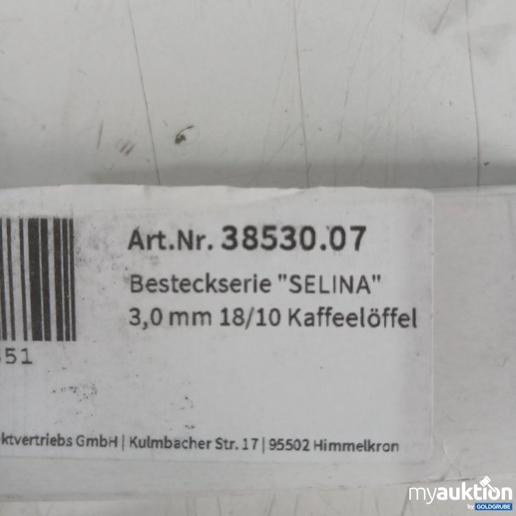 Artikel Nr. 446557 Artikel Nr. 446557: Solex Germany Kaffeelöffel Selina 18/10 Edelstahl Art.nr. 38530.07 12Stk