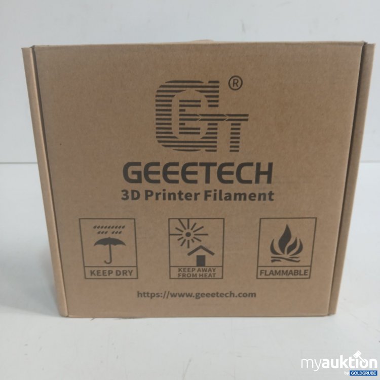 Artikel Nr. 465557 Artikel Nr. 465557: GEEETECH 3D Printer Filament PLA 1,75 mm 1 kg Warm White