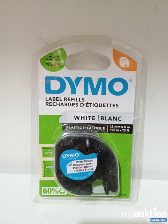 Artikel Nr. 471557 Artikel Nr. 471557: DYMO Label Refills White 12 mm x 4 m