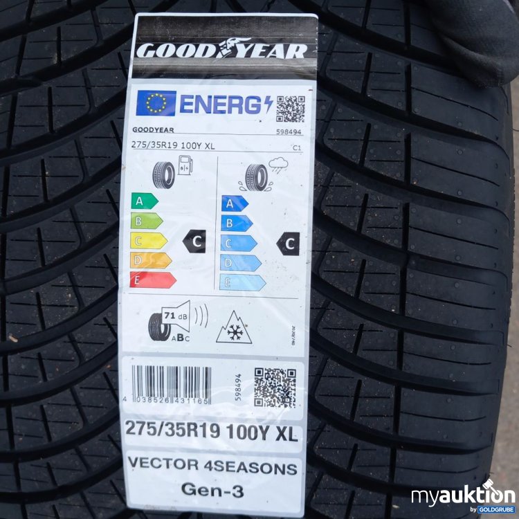 Artikel Nr. 523557: GOODYEAR VECTOR 4SEASONS Gen-3 275/35R19 100Y XL