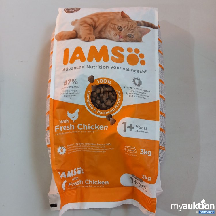 Artikel Nr. 757557 Artikel Nr. 757557: Iams Katzen Trockenfutter 3kg