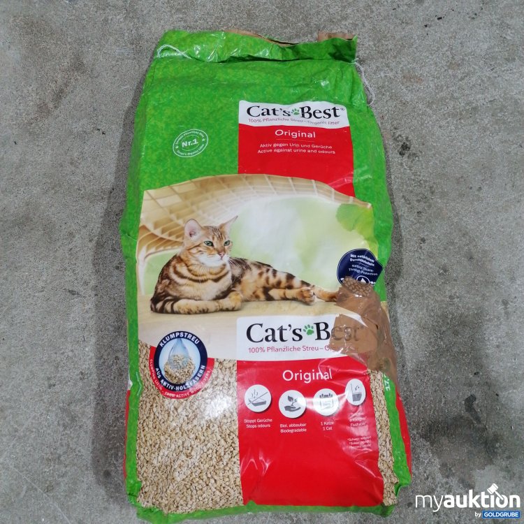 Artikel Nr. 847557: Cat's Best Original Katzenstreu Pflanzlich  17.2kg 