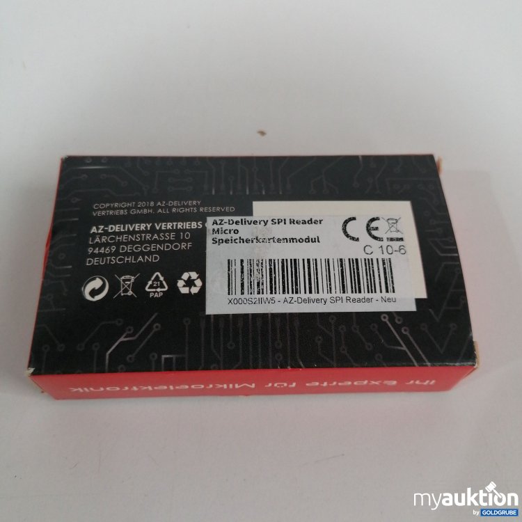 Artikel Nr. 850557: AZ Delivery SPI Reader Micro Speichermodul