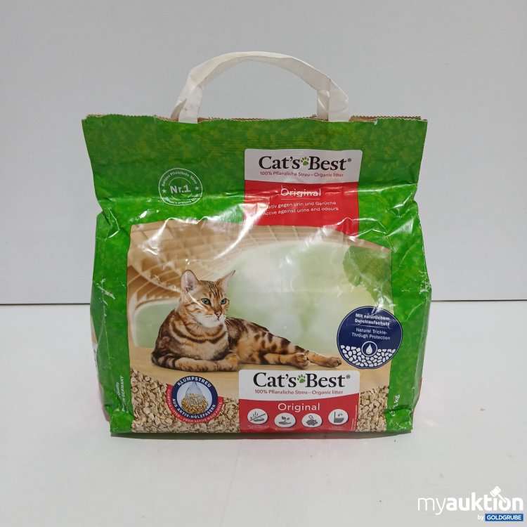 Artikel Nr. 869557 Artikel Nr. 869557: Cat's Best 100% Pflanzlihe Streu 2.1kg