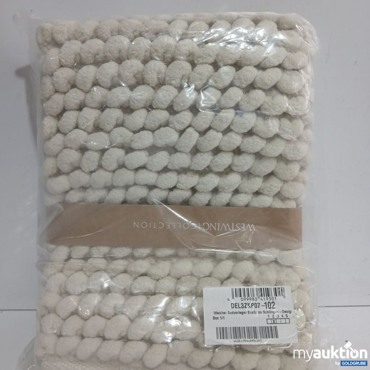 Artikel Nr. 893557: WESTWING COLLECTION Waschbare Badematte Design Beige 50x70cm