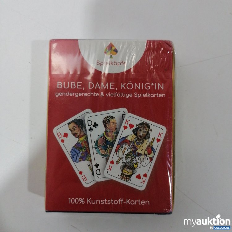 Artikel Nr. 895557: Spielköpfe Bube, Dame, König