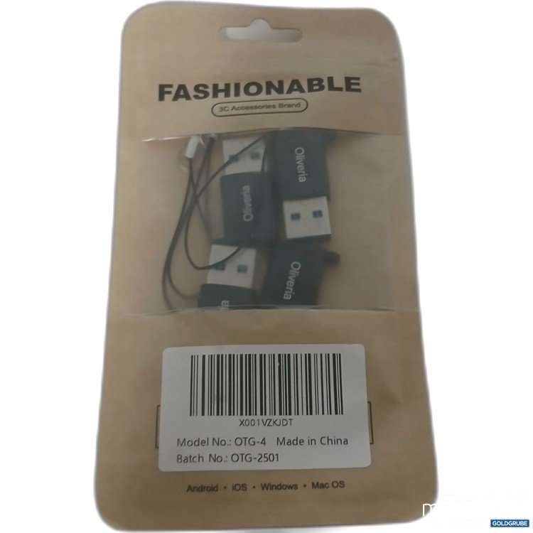 Artikel Nr. 917557 Artikel Nr. 917557: Oliveria USB-C Buchse auf USB-A OTG Adapter 4x