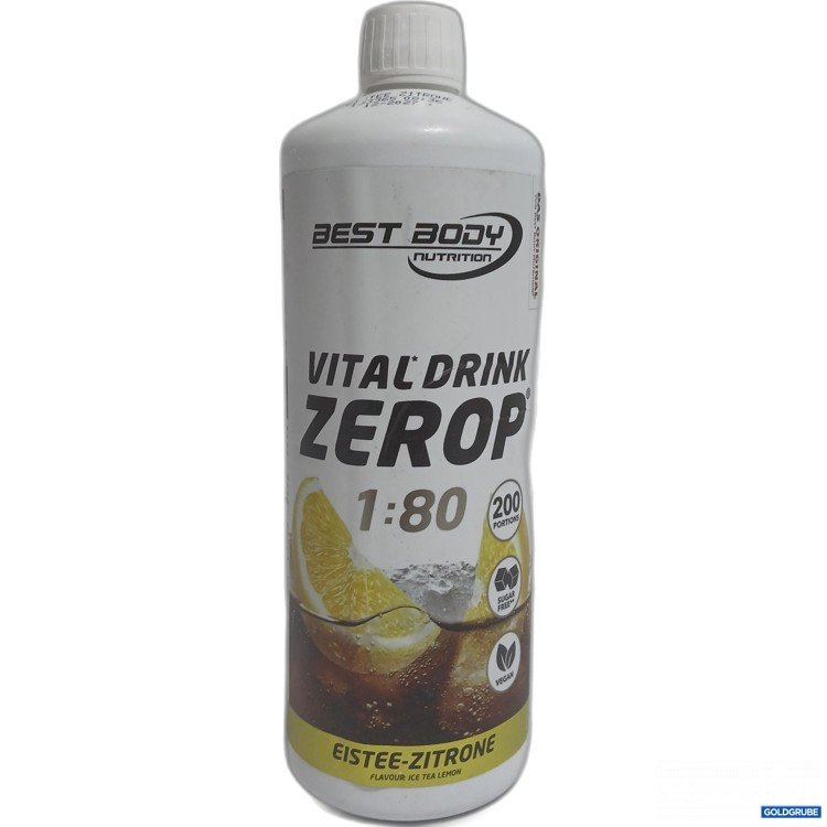 Artikel Nr. 952557: Best Body Vital Drink Zerop 1:80 Eistee Zitrone 1000ml 