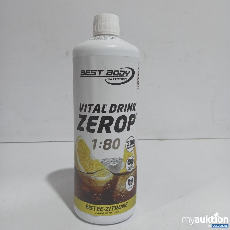 Artikel Nr. 952557: Best Body Vital Drink Zerop 1:80 Eistee Zitrone 1000ml 