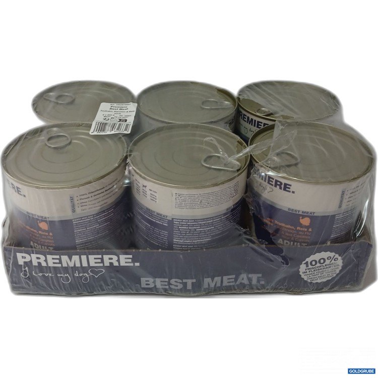 Artikel Nr. 958557: Premiere Best Meat mit Truthahn, Karotten & Reis, 6×800g