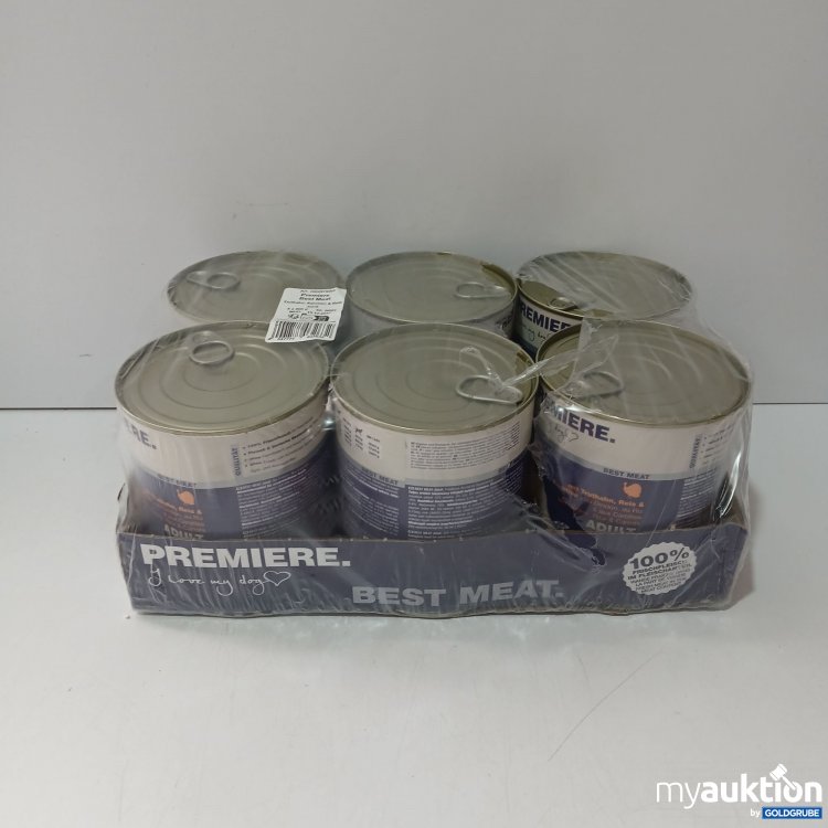 Artikel Nr. 958557: Premiere Best Meat mit Truthahn, Karotten & Reis, 6×800g