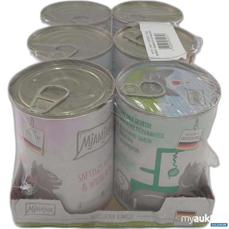 Artikel Nr. 973557: Mjamjam Mixpaket Katze 6x400 g