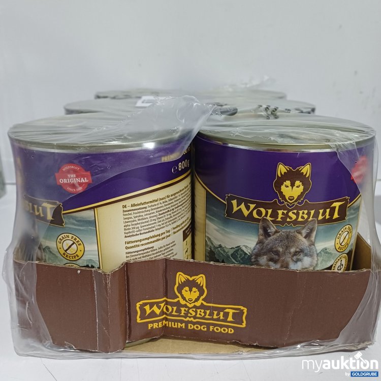 Artikel Nr. 981557: Wolfsblut Hundefutter Truthahn und Süßkartoffeln, 6x800g