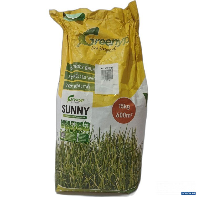 Artikel Nr. 982557: Greenyp Sunny Dürreresistenter Trockenrasen 15Kg