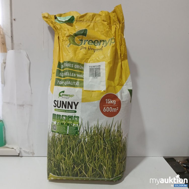 Artikel Nr. 982557: Greenyp Sunny Dürreresistenter Trockenrasen 15Kg