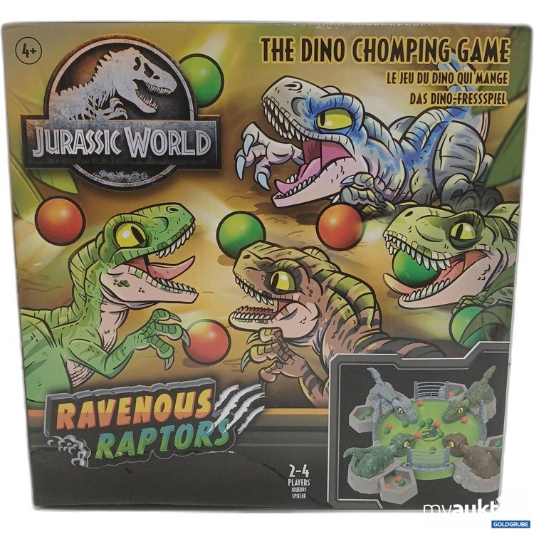 Artikel Nr. 443558: Jurassic World Reavenous Raptors the Dino Chomping Game 
