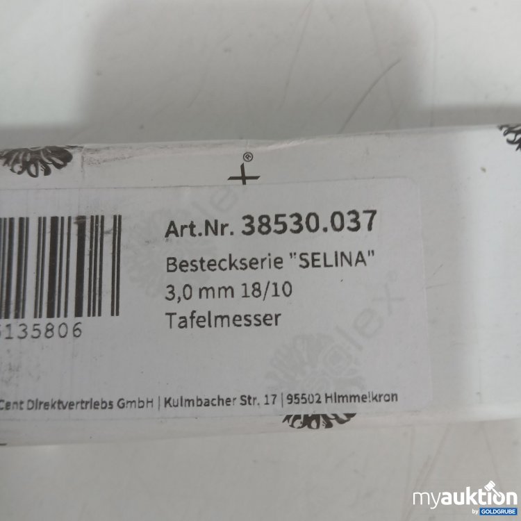 Artikel Nr. 446558 Artikel Nr. 446558: Solex Germany Tafelmesser Selina 18/10 Edelstahl Art.nr. 38530.037 12Stk