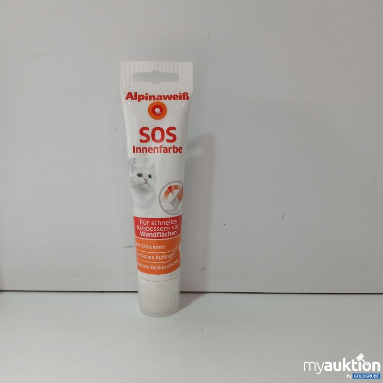 Artikel Nr. 846558: Alpina weiß SOS innenfarbe 100ml