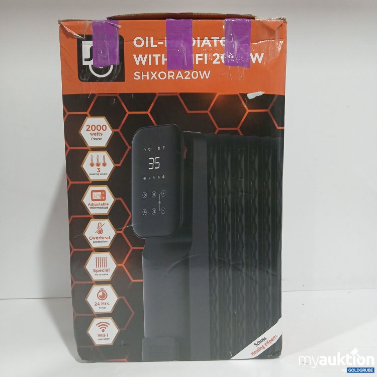 Artikel Nr. 903558: SHX Oil-Radiator with WIFI 2000W SHXORA20W 