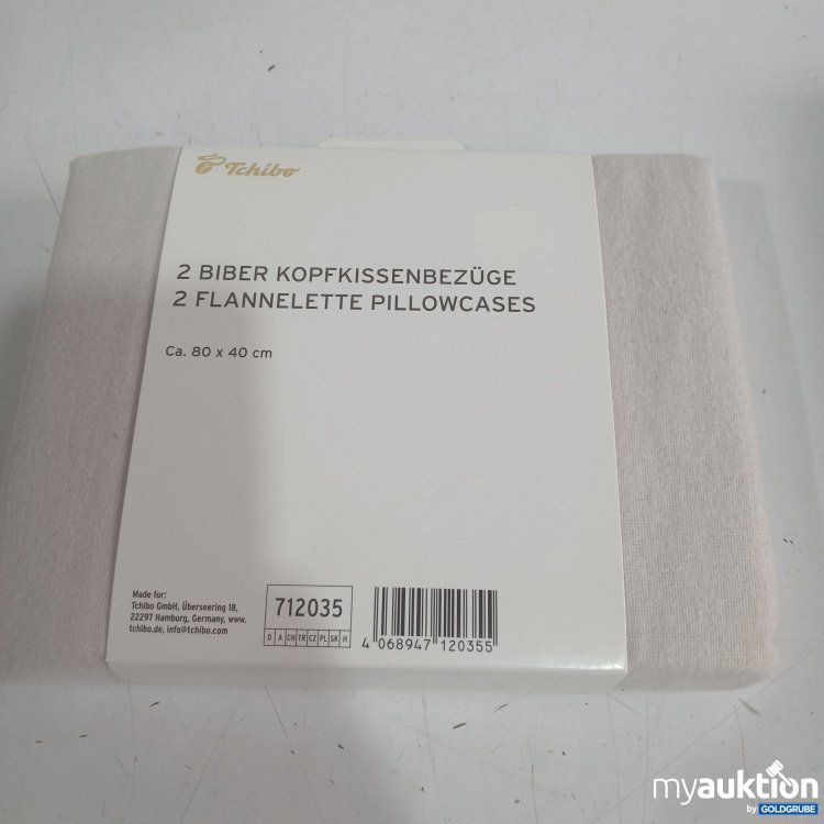 Artikel Nr. 971558 Artikel Nr. 971558: Tchibo 2 Biber Kopfkissenbezüge 80x40cm