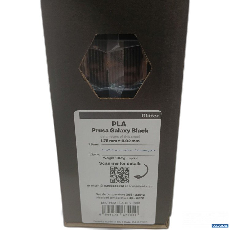 Artikel Nr. 972558: Prusament PLA Prusa Galaxy black Glitter 1,75mm 1062g 