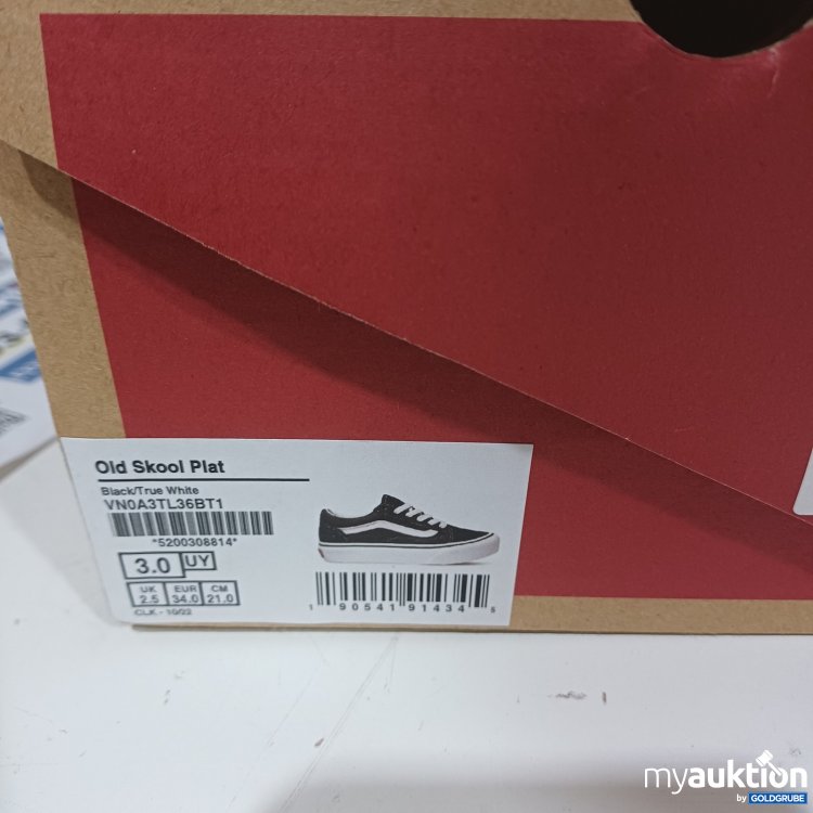 Artikel Nr. 463559: Vans Old Skool Plat Größe 34