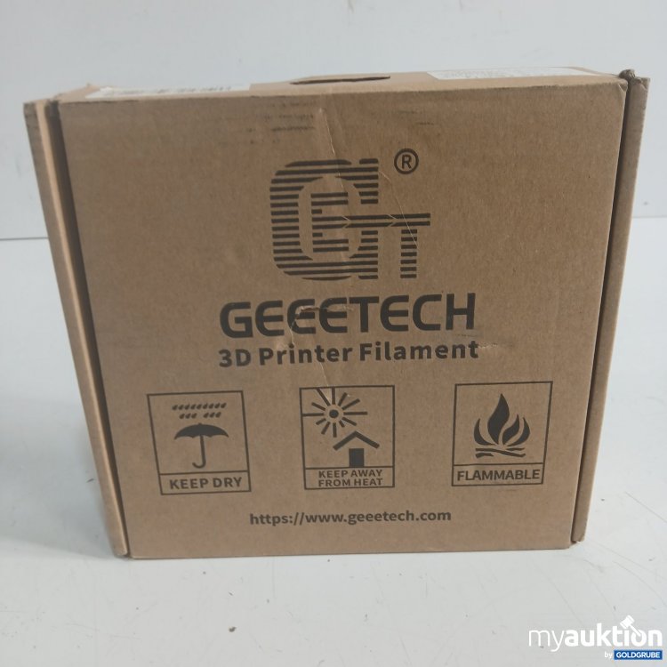 Artikel Nr. 465559 Artikel Nr. 465559: GEEETECH 3D Printer Filament PLA 1 kg 1,75 mm Schwarz