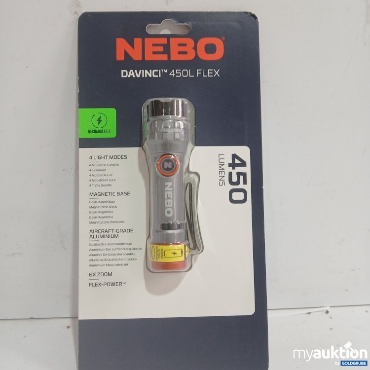Artikel Nr. 524559: Nebo Davinci 450L Flex 