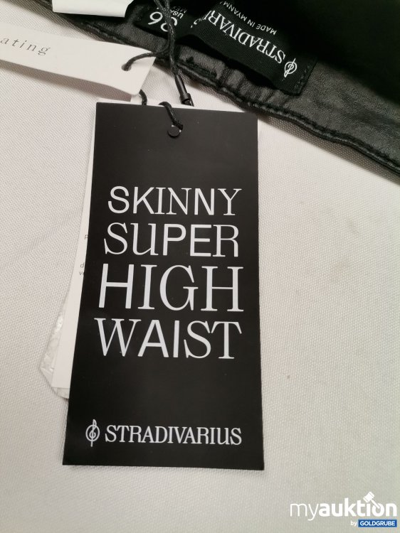 Artikel Nr. 822559: Stradivarius Hose Lederoptik 