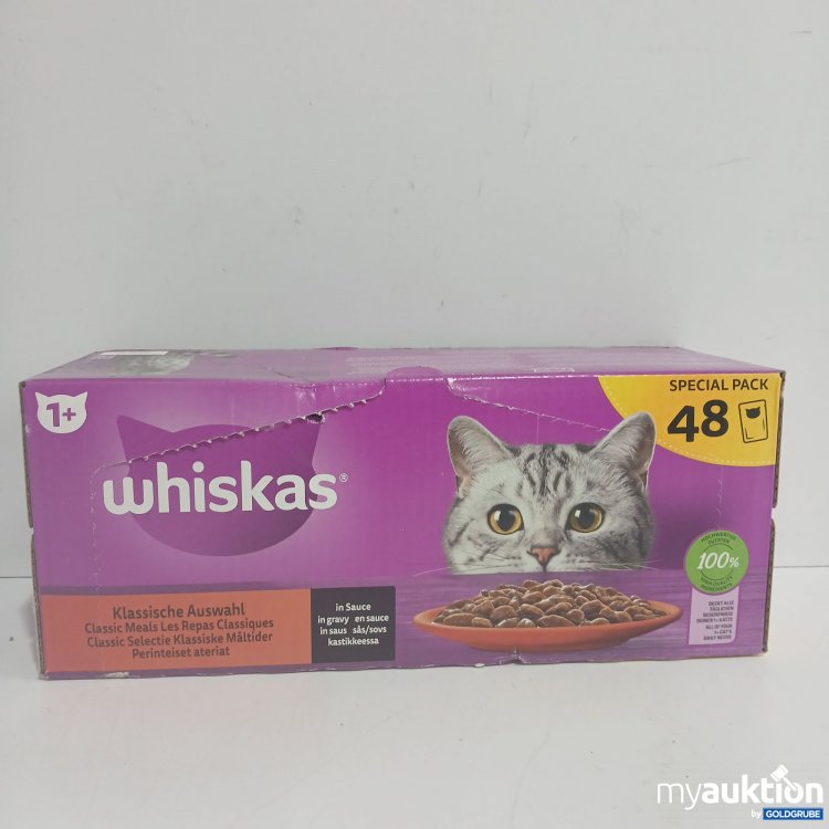 Artikel Nr. 870559 Artikel Nr. 870559: Whiskas 1+ Klassische Auswahl in Sauce 48x85g