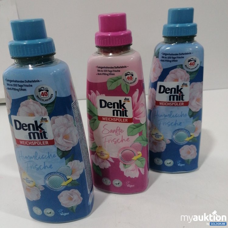 Artikel Nr. 886559: Denk mit Weichspüler 3x1L
