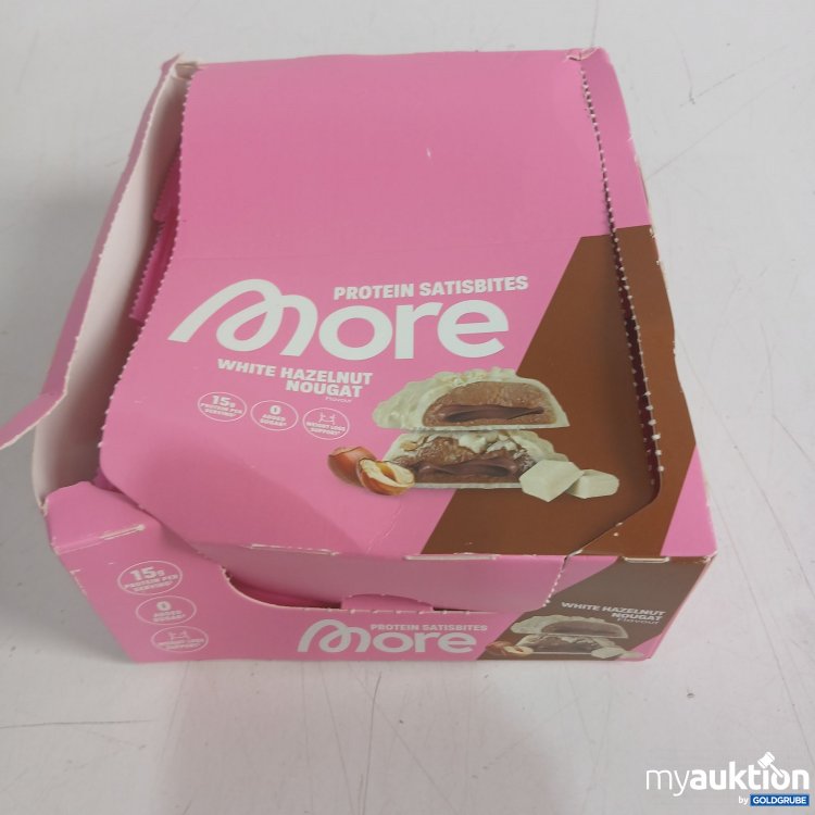 Artikel Nr. 984559: More Protein Satisbites White Hazelnut Nougat 50g 11Stk